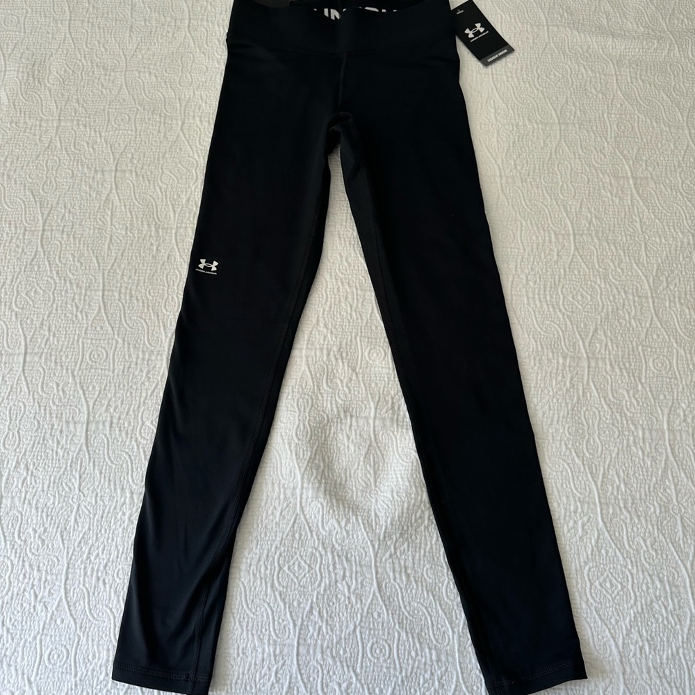 Under Armour Jet Black Performance Leggings